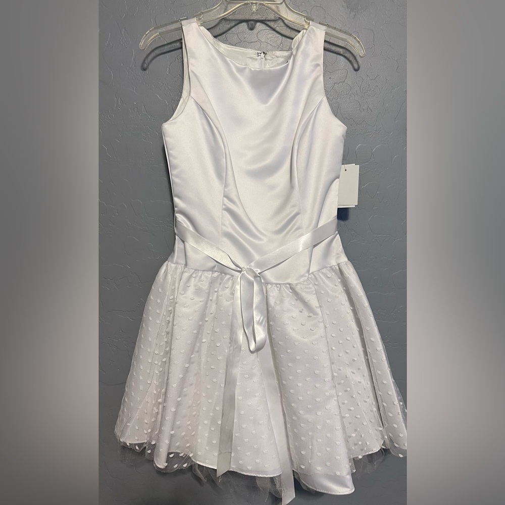 Jessica McClintock for Gunne Sax size 5/6 white dress